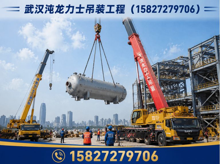 新洲区武汉吊车租赁展示图